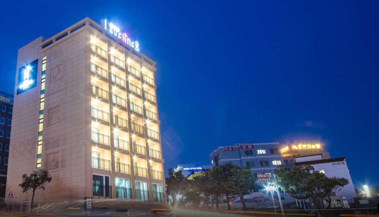 Jeju Lavender Hotel Seogwipo Exterior foto